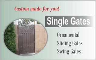 Single Iron Gates Single Iron Gates